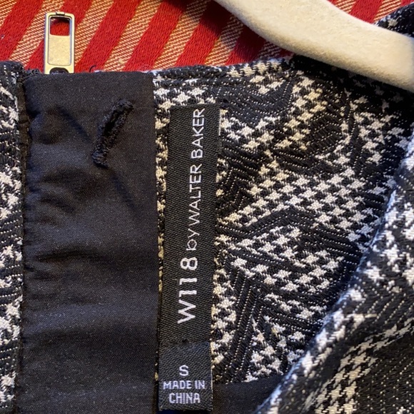 Wool and leather patterned dress - Picture 5 of 6